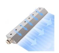 Industrial Air Knife Blower 30-800mm Industrial Blower-Powered air Knife Nozzle, Compressed Aluminium Alloy(300mm)