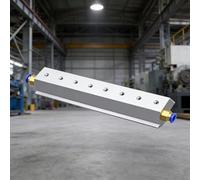 Industrial Air Knife Blower - Aluminum Alloy Air Blade Nozzle for Compressed Air, 30-2100mm Length, Compatible with Air Compressors