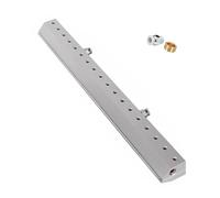 Industrial Air Knife Blower - Aluminum Dust Blowing Air Blade for Water and Dust Removal, Low Noise, with 1/4" Thread Interface for Production Lines