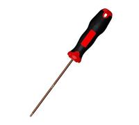 Industrial Alloy Steel Hexagonal Screwdriver 1.5-6.0mm Magnetic Head with Antislip Handle Suitable for Secure Fastening Hexagonal Key Screwdriver