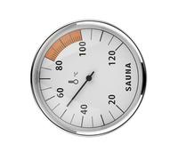 Industrial Aluminum Sauna Thermometers Hygrometer Tool for Room Rustproof Construction Easy to Read Dials Display Sauna Environment Gauge