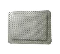 Industrial Anti-Fatigue Floor Mat- Welding Safe,Static Non-Slip Floor Carpet,20Mm Thickened Foot Pads,Comfort Step For Grocery Store Checkout Stations(Light Gray)(100X100Cm)