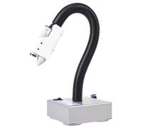 Industrial Anti-Static Ionizer with Photoelectric Sensor, 395mm Flexible Hose, Suction Cup Base, 8mm Air Connector, for Static Elimination