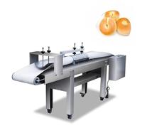Industrial bagel machine, made of all stainless steel, can produce bagels quickly and save labor time, and the detachable components are convenient for thorough cleaning.