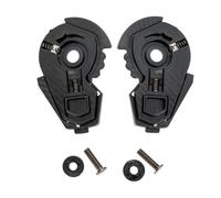 Industrial Base Visor Plate Base Kit Replacement Visor Base Set Helmet Hardware Components Material With Screws And Washers suitable for flip motorcycle headgear visor repair home workshop