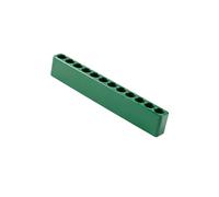 Industrial Bit Holder Card Drill Bit Rack for 1/4 Inch Shank Tools and Space Saving Workshop Solution Tool Storage Card