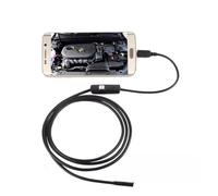 Industrial Borescope 2m Cable HD Camera with 6 LED Lights IP67 Waterproof | Features IP67 waterproof rating and 6 adjustable LED lights, letting you inspect hard-to-reach areas clearly even low-light c