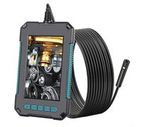 Industrial Borescope Camera Dual Lens 1080P HD with 4.3 Inch Display IP68 Waterproof Snake Camera for Plumbing Car Engine Repair 10m Cable