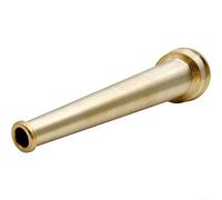 Industrial Brass Fire Hose Nozzle Featuring Robust Construction And Standardized Performance For Effective Water Management In Critical Scenarios Gold(1inch NPSH/NPT)