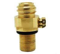 Industrial Brass Valve Adapter for Sodium Carbonate Stream Tank Replacement Featuring M18x1 5 TR21x4 Thread Pin Valve Compatibility