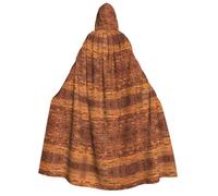 Industrial Brick Wall Background Print Men Women Adult Hooded Cloak Cosplay Costume Halloween Christmas Carnival Parties