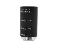 Industrial Camera Lens, Lens 3MP 6-60mm 1/3" F1.6 CS Mount Zoom Manual Iris For Video Machine Vision Camera Imaging Hardware Inspection