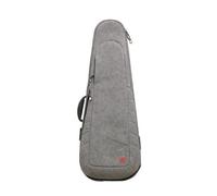 Industrial Case Electric Guitar Bag Gig Bag Soft Case Armored Padding Zip Closure With Front Pocket For Cables Tuner And Music Suitable for lessons, Array, Grey