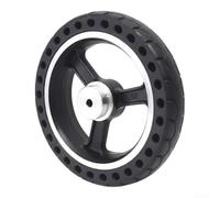 Industrial Caster Wheel 5.5 Inch Vibration Dampening Industrial(8mm) | 145x45mm for tread size, 5.5 inch diameter, metal alloy rim, strong grip, black finish