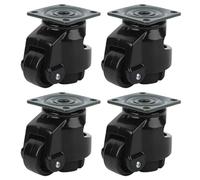 Industrial Caster Wheels GD-40F | 4pcs Heavy-Duty 40mm Nylon Roller Wheels for Work Tables & Equipment | 100kg Load Capacity, Smooth Mobility & Durability