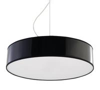 Minimalistic Pendant Lamp 111x45x45cm 3xLight Sollux Lighting Black One Size