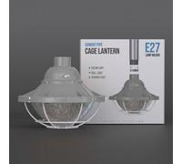 Industrial Ceiling Light Shade Metal 21Cm Grey Metal Vapor Tight Style 3/4 Inch Indoor Hanging Ceiling Pendant Light Shade