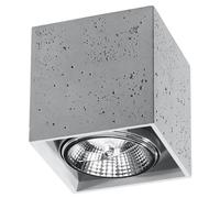 BOHO Ceiling Lamp VALDE 140 Concrete Grey SOLLUX LIGHTING Indoor Any room New