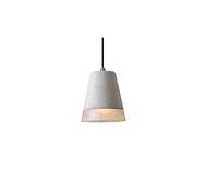 Industrial Ceiling Pendant Lamp with Cement Lampshade, Vintage Grey Suspension Light Restaurant Lighting Chandelier Fixture for Cafe Bar Kitchen Island Dining Room Loft Change for the better