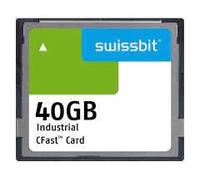 INDUSTRIAL CFAST FLASH MEMORY CARD, 40GB, Flash Memory Cards, Blank Media and Flash Memory Cards (SFCA040GH1AO2TO-I-6B-21P-STD) Pack of 1
