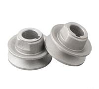 Industrial Clutch Motor Pulley 2PCS Metal 40mm