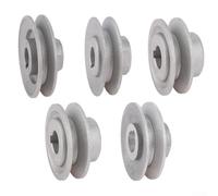 Industrial Clutch Motor Pulley 2PCS Metal 40mm