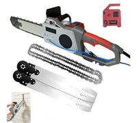 Industrial Concrete Chain Saw with Diamond Chain, Brushless Motor, 35cm Cutting Capacity, for Construction and Demolition Projects