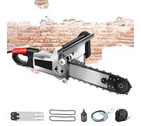Industrial Concrete Chainsaw with Water Cooling Kit | 35cm/48cm Cutting Depth | 8900W Pure Copper Motor | Low-Vibration Design | Portable Cut Off Saw for Reinforced Concrete, Granite 480