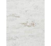 Grandeco On The Rocks Distressed Concrete Stone Textured Wallpaper 10m x 53cm Cream & Gold, Cream
