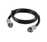Industrial Connector 1m 2m 3m Wire GX12 2 3 4 5 6 7 Pin M12 Circular Waterproof Electric Cable Adapter 2 Female(2pin,1m cable)