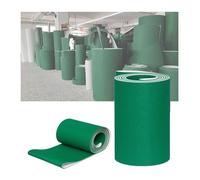 Industrial Conveyor Replacement Belts NonSlip Green PVC 3MM Thick Durable Transport Belt for Airports 1.2x3.5M (47.2x137.8in) HeavyDuty Transmission Solution