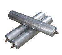 Industrial Conveyor Rollers Pack of 3 Non-Driven Stainless Steel 23.6" to 31.5" Length Ideal Replacement Parts for Conveyors in Agricultural Factories