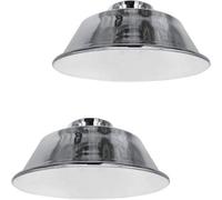 Industrial Curvy Dome Lamp Shade Easy Fit Metal Ceiling Pendant Light
