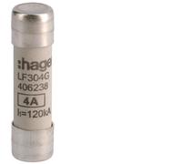 Industrial Cylindrical Fuse 4A 500V 10x38mm gG - LF304G [10 Pieces]