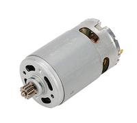 Industrial DC Motor Two-speed 12 Teeth Gear High Low Noise for Electric Drill Machine Repair Replacement Accessories(12V)