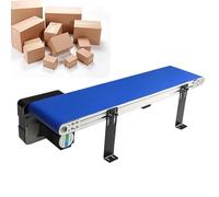 Industrial Desktop Conveyor Belt with Anti-Runaway Guide, Adjustable Speed Control, Durable Aviation Aluminum for Smooth Material Handling and Efficient Conveying Solutions