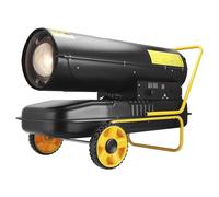Industrial Diesel Kerosene Space Heater for Large Areas, High Efficiency 35KW 120,000 Btu/Hr, Ideal for Garage Workshop Farm Heating