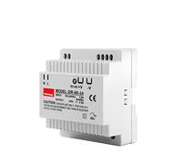 Industrial DIN Rail Switching Power Supply DR-30W 45W 60W Single Output 5V 12V 24V AC DC Converter Switch Input 110/240VAC(60W)