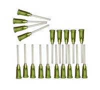 Industrial Dispensing Needles with Luer Lock 14 Ga x 1 Inch Length, Blunt Tip, Screw Interface,Pack of 100