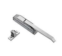 Industrial Door Handle,Steaming Cabinet Handle,Zinc Alloy, Oven Handle, Freezer Handle, Freezer Door Lock, Seat Height Adjustable, Suitable for Doors of Different Heights