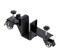 Industrial Door Handling Trolley Heavy Duty Steel Welded Structure Triple Support Frame Load Up To 660 Lbs Adjustable 0-55mm Fits Wood Metal Doors Lockable 4 Wheel Mobile Platform