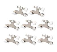 Industrial Door Hinge Top US Type Door Top Hinges Heavy Duty Stoppers Simple Installs for Interior & Exterior Heavy Duty US Hinge Stoppers Pin Stop Adjustable for Easy Installation