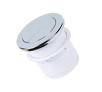 Industrial Double Drain Valves Pneumatic Button ABS Copper General Two Drain Gate Upgrades for Pressure Systems Easy Press Toilet Flushing Mechanism