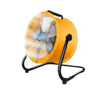 Industrial Drum Fan, High Velocity Air Circulator with Adjustable Tilt & 4 Speeds for Commercial, Gym, Warehouse Ventilation