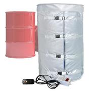 Industrial Drum Heater, 55 Gallon Full Coverage Heating Blanket with Adjustable Thermostat 0-150°C