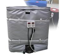Industrial Drum Heater, Weather Resistant Heating Blanket with Temperature Controller 0-212℉ for Oil Drums, Pipes, Water Tanks 275 Gal