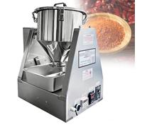 Industrial Dry Powder Mixer Machine, Stainless Steel Particle Granule Blender, Lab Grade 360° Rotation Tumbler Mixer With Timer For Food Chemical Medical Pharmaceutical Field