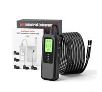 Industrial Dual-Lens Borescope 1080P Video Scope with Adjustable LED - Flexible Snake Inspection Camera for Drain Pipe & Wall - 8mm Head USB-C