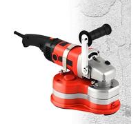 Industrial Electric Angle Grinder, 3-Head Concrete Grinder, 6-Speed Adjustable, Heavy-Duty Sanding, Cutting, Polishing Machine