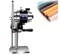Industrial Electric Fabric Cutter - 1100W Multi-Purpose Cloth Cutting Machine with Auto-Sharpening System for Leather, Textiles & Multilayer Materials